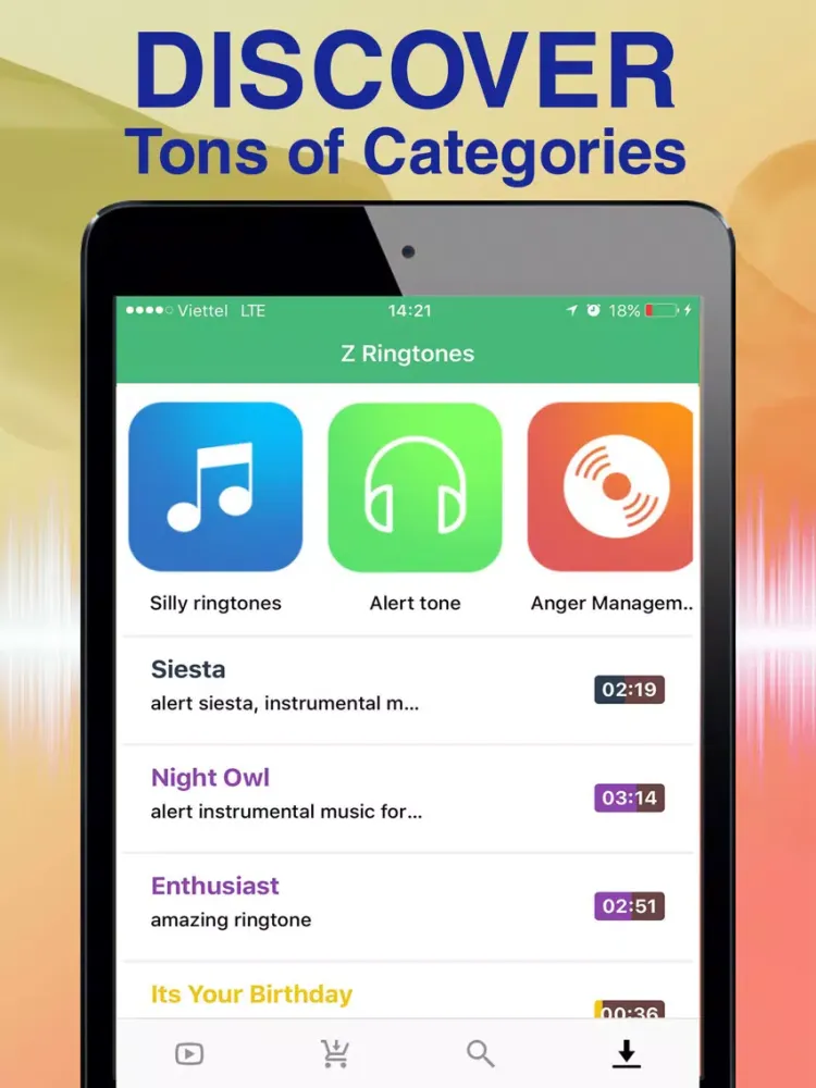 تصاویر Ring Tones: Music Ringtones iPad 