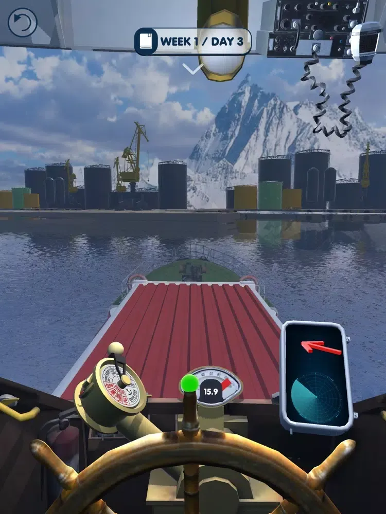 ภาพหน้าจอของ Ship Sim iPad 