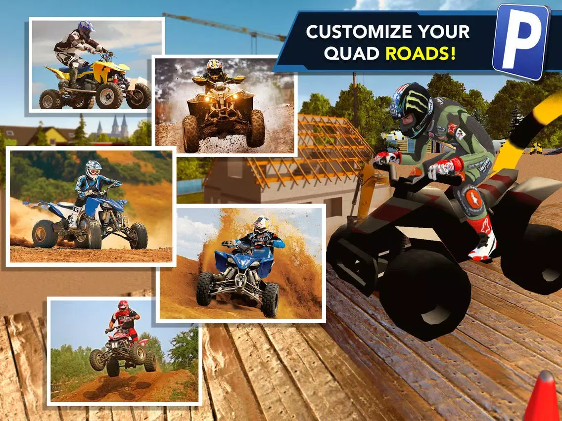 Screenshot di ATV Quad Bike Racing Games iPad 