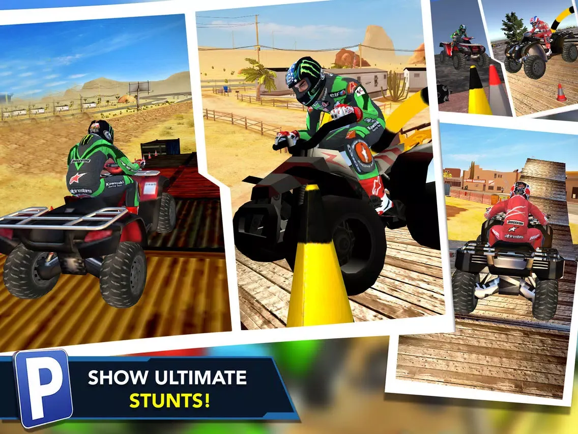 Screenshot di ATV Quad Bike Racing Games iPad 