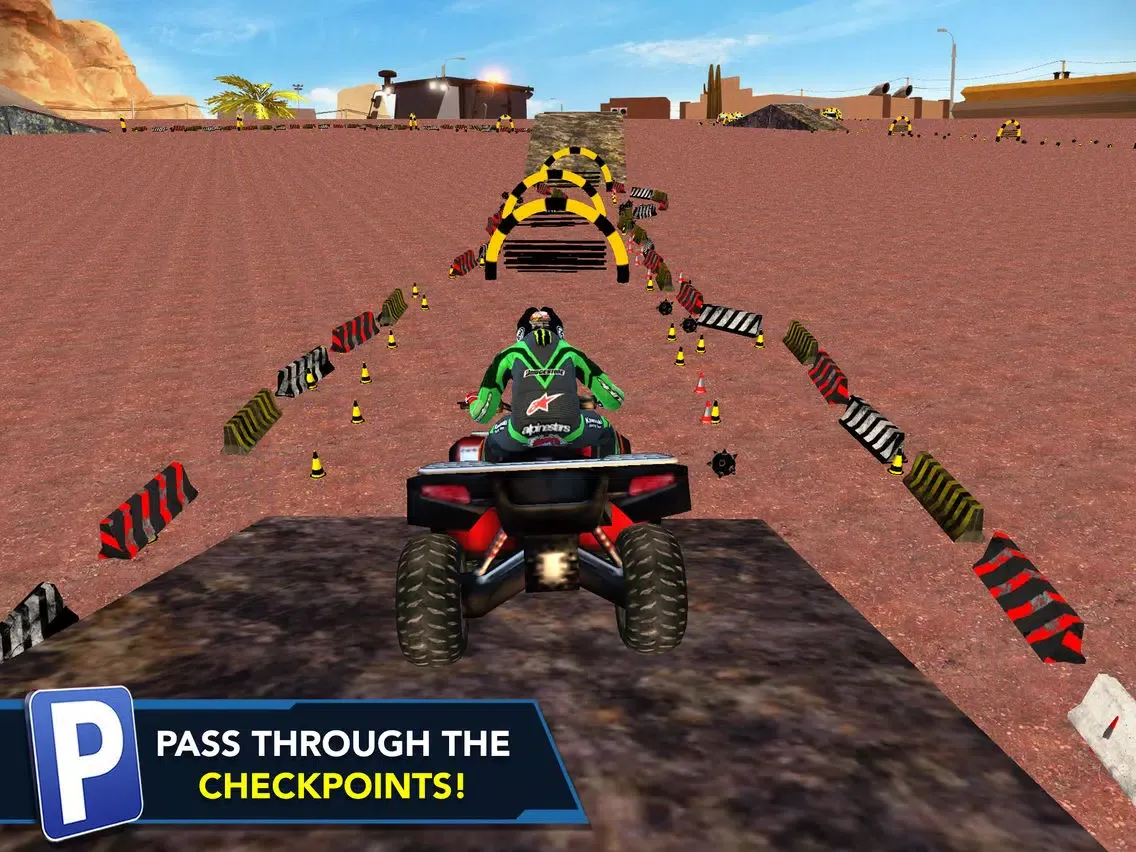 Screenshot di ATV Quad Bike Racing Games iPad 