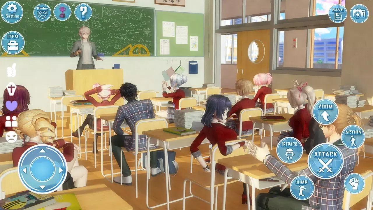 تصاویر Anime School Girl Dating Sim