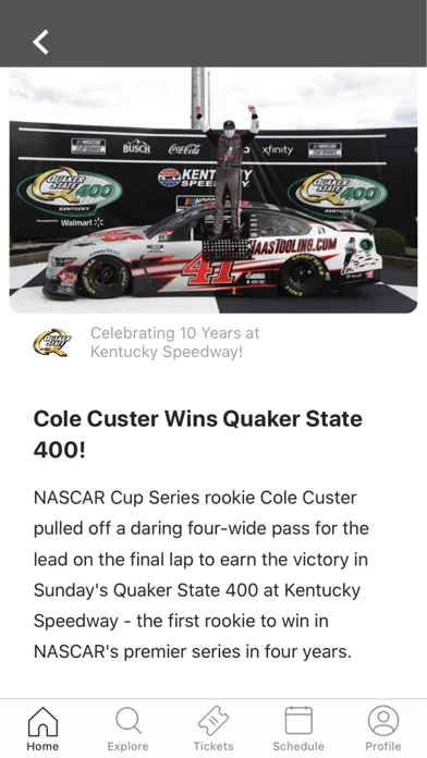 Kentucky Speedway スクリーンショット