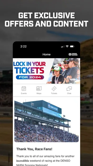 Captures d'écran de Sonoma Raceway