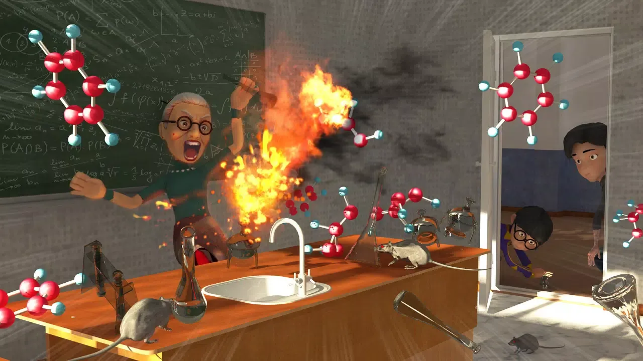 School Simulator Scary Teacher Screenshots