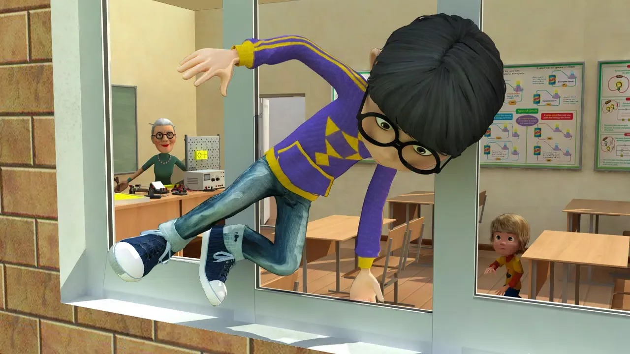 School Simulator Scary Teacher Screenshots