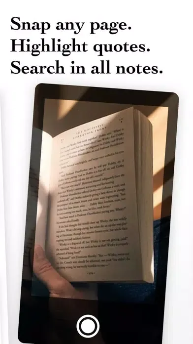 Captures d'écran de Booky - organize books notes