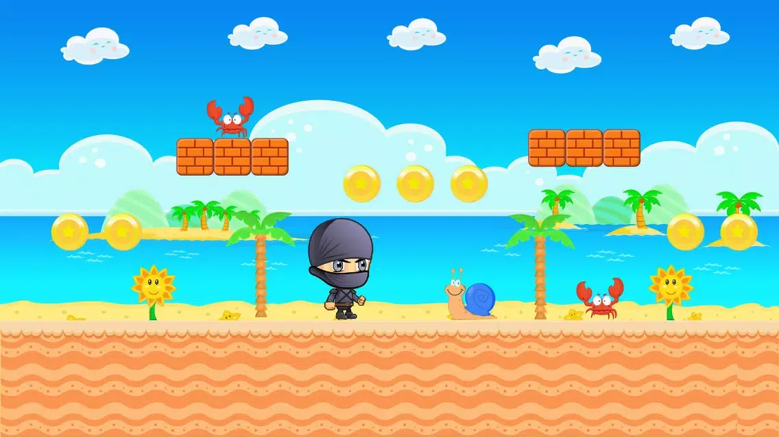 Tangkapan skrin Cool Ninja Adventure