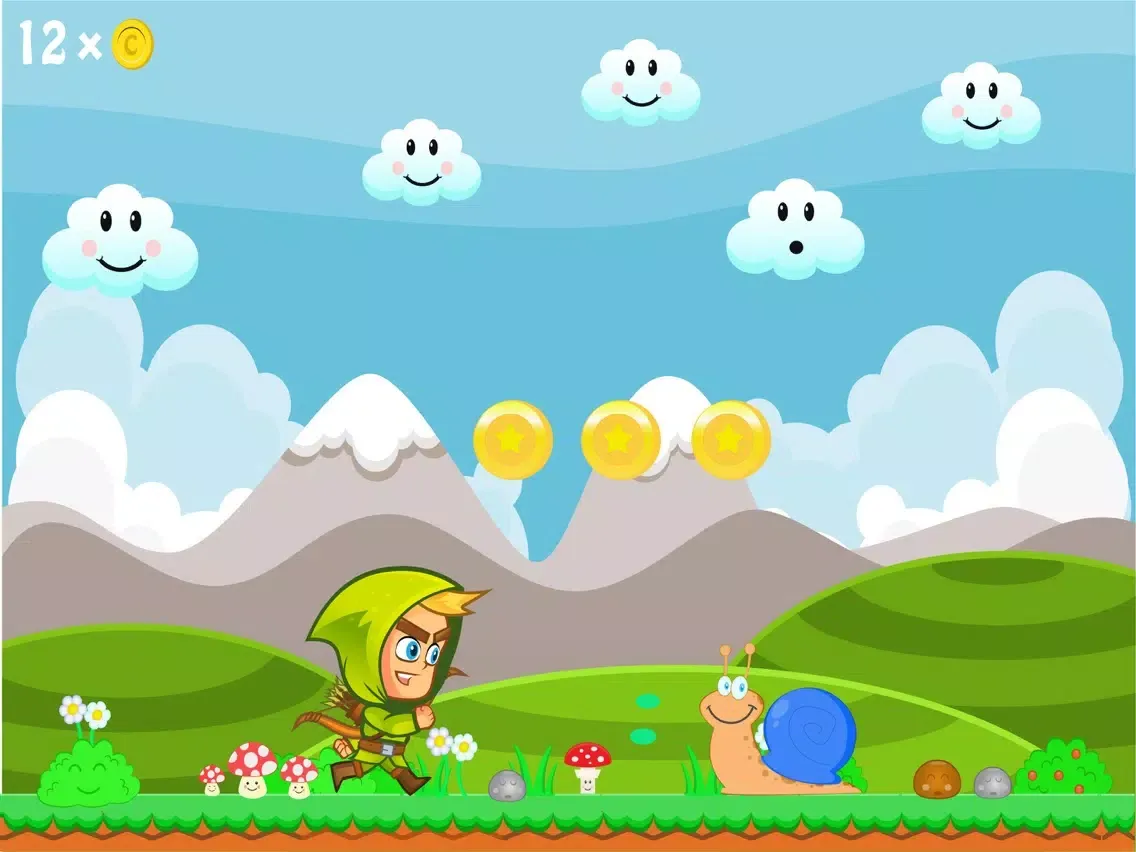 Super 8bit boys bros - free runner game iPad  Ekran Görüntüleri