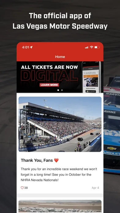 Captures d'écran de Las Vegas Motor Speedway
