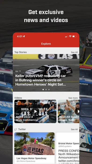 Captures d'écran de Las Vegas Motor Speedway