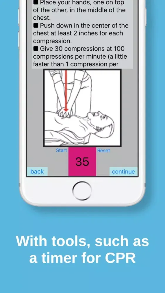 LifeSaver: Emergency Steps for CPR & Choking Ekran Görüntüleri