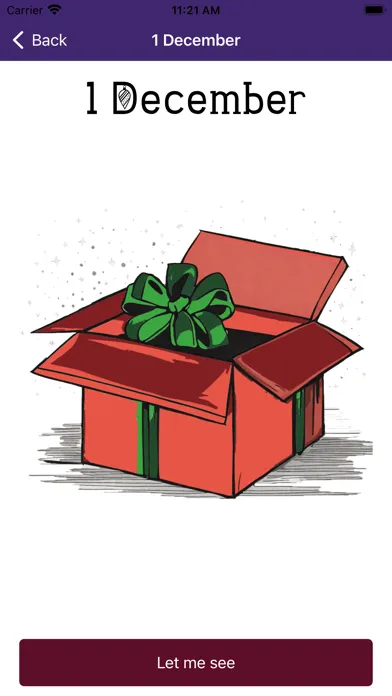 Capturas de tela do 2024 Christmas Advent Calendar
