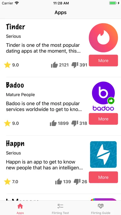 Dating apps, Flirt & Chat 스크린샷