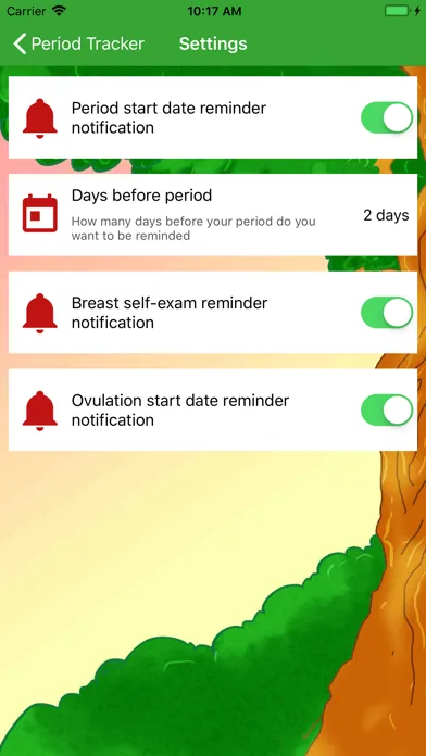 Period Tracker & Ovulation Screenshots