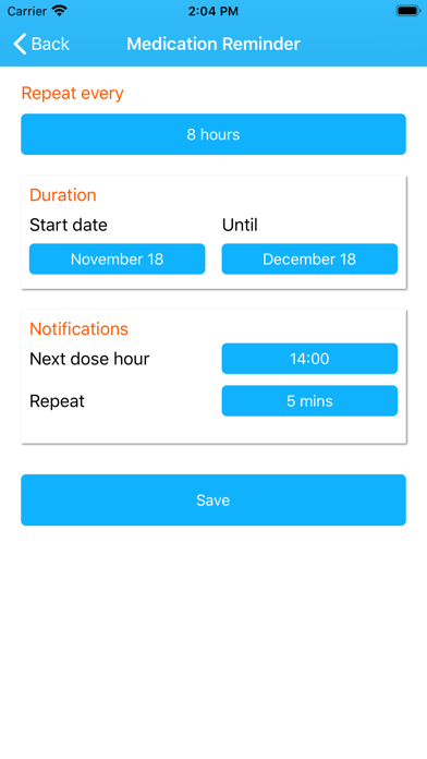Medication Reminder & Tracker应用截图