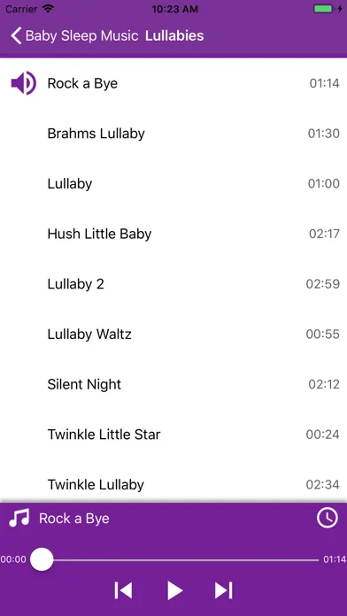 Baby Sleep Music & Songs Ekran Görüntüleri
