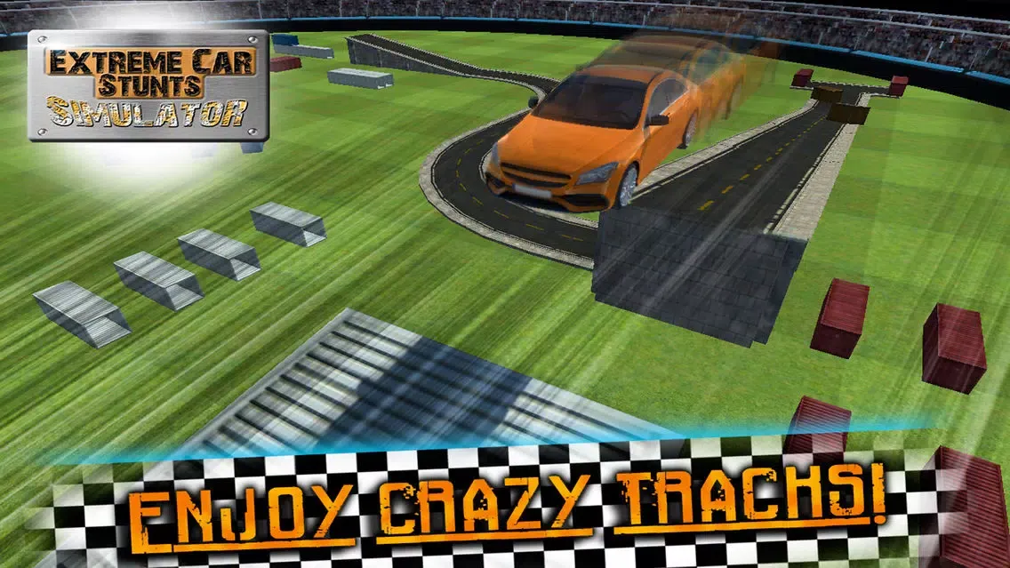 Capturas de tela do Extreme Car Stunts Driving 3D