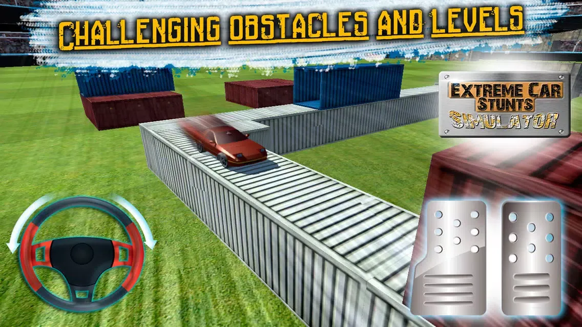 Capturas de tela do Extreme Car Stunts Driving 3D