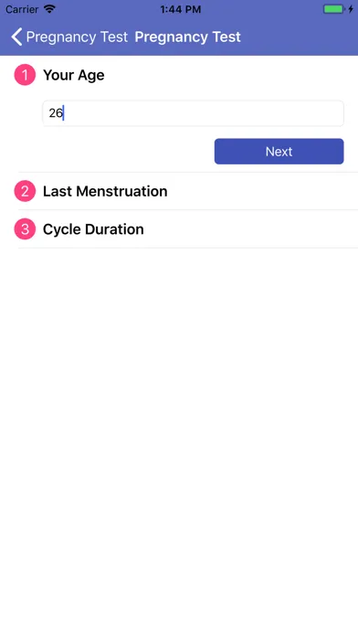Pregnancy Test - Symptoms Ekran Görüntüleri