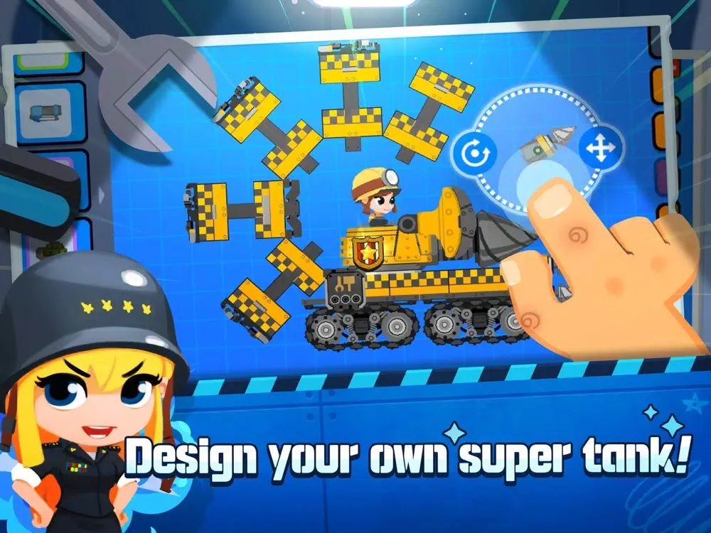 Скриншоты Super Tank Blitz iPad 