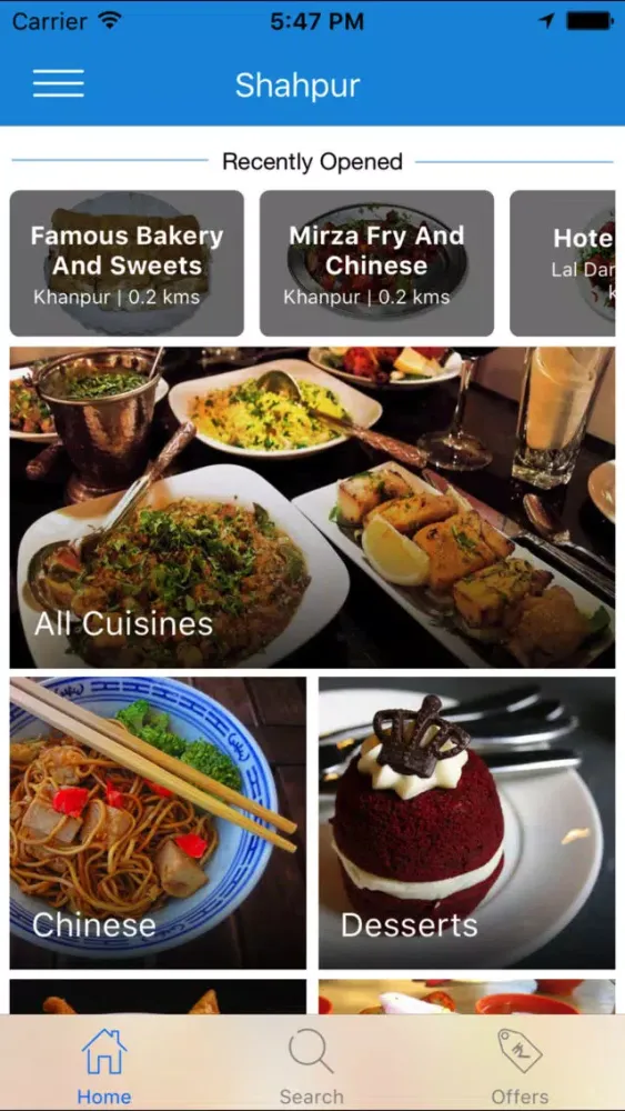 Ảnh chụp màn hình của BookMyFood