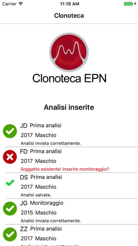 Скриншоты Clonoteca EPN