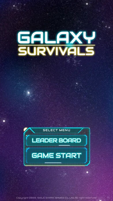 ภาพหน้าจอของ Galaxy Survivals