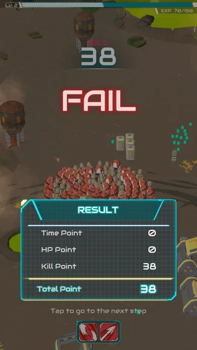 ภาพหน้าจอของ Galaxy Survivals