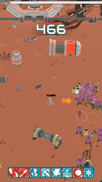 ภาพหน้าจอของ Galaxy Survivals