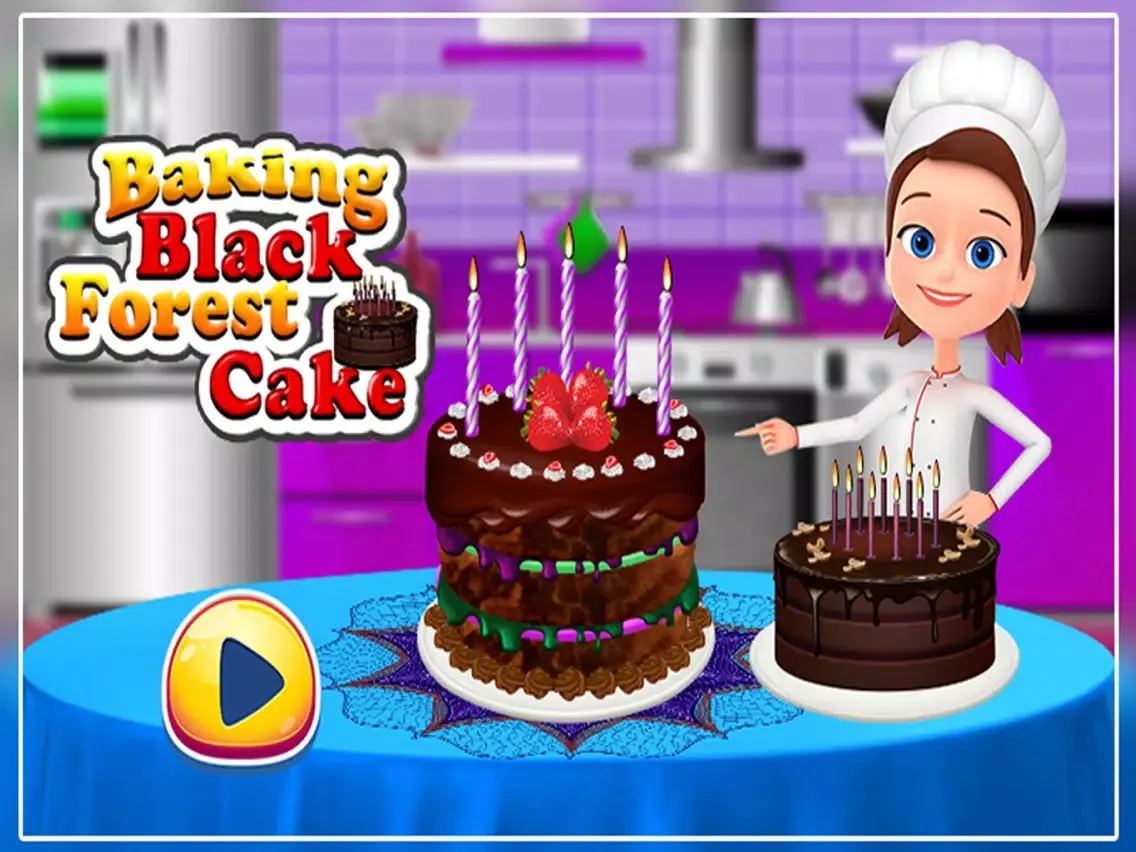 Baking Black Forest Cake Game iPad  स्क्रीनशॉट