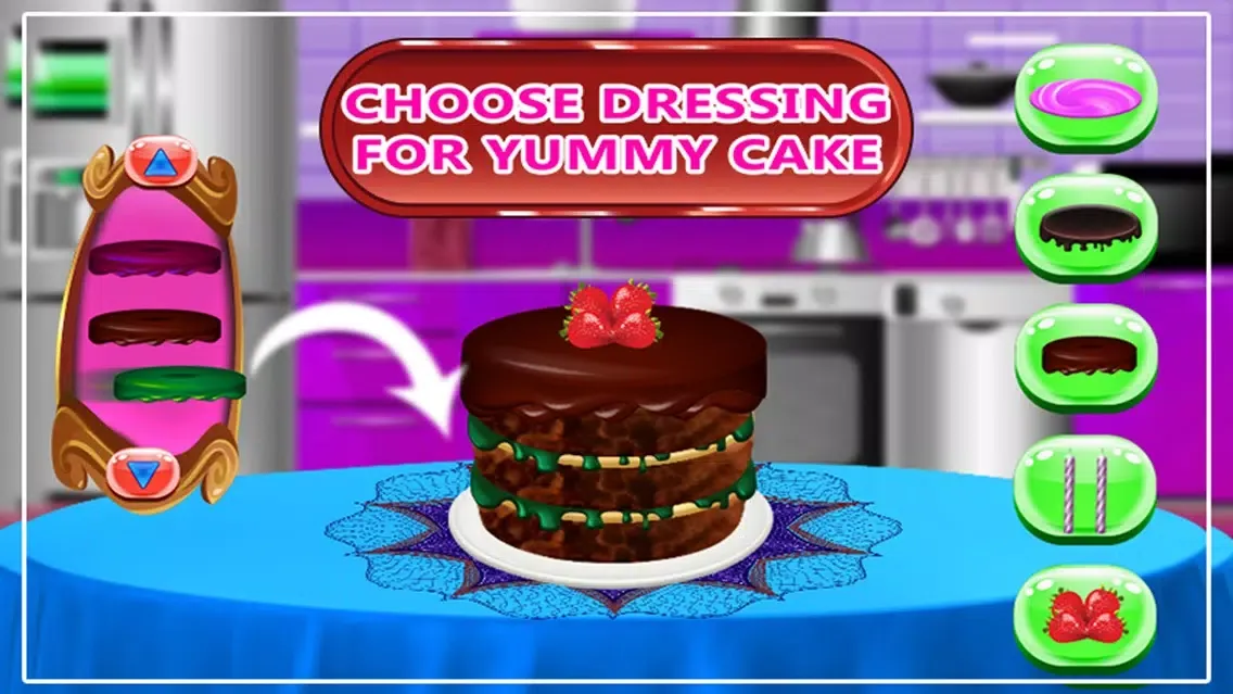 Baking Black Forest Cake Game स्क्रीनशॉट