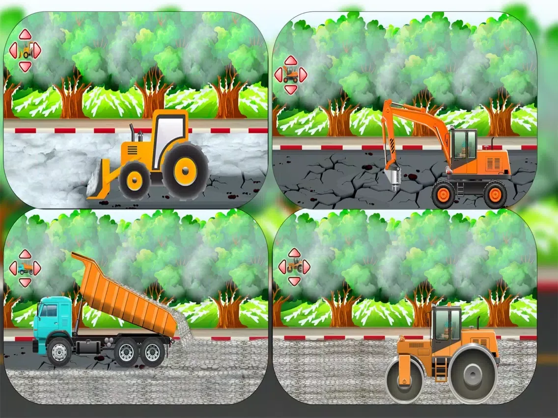 تصاویر City Builder Winter Repair- Construction Game iPad 