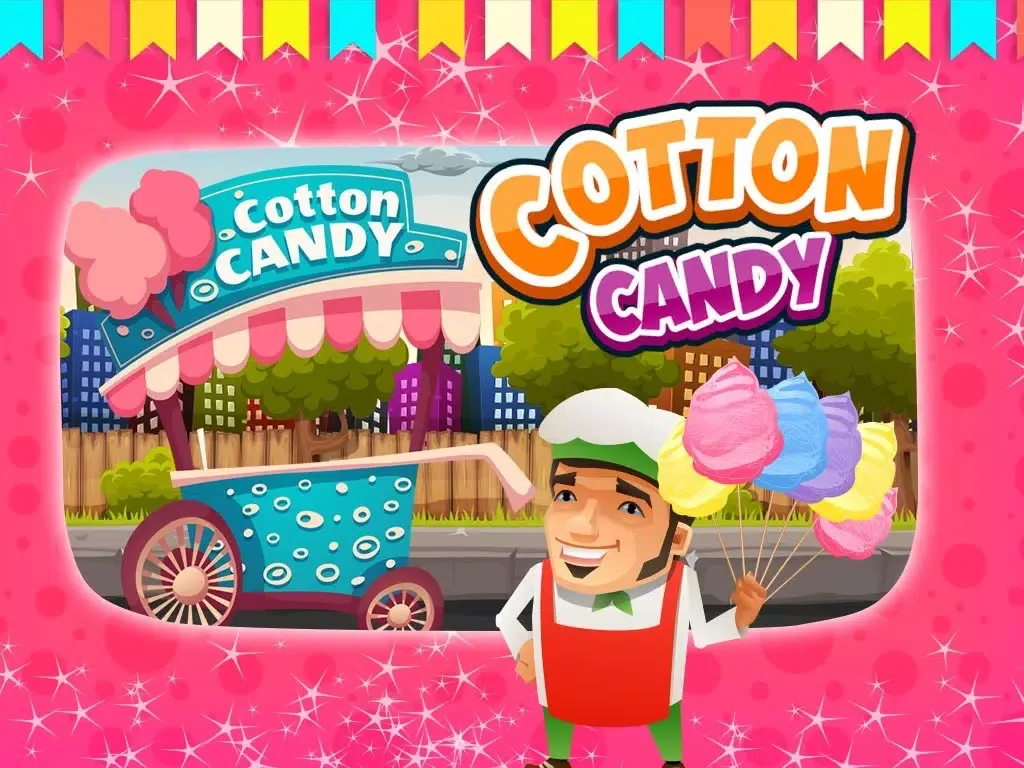 Ảnh chụp màn hình của Cotton Candy Maker – Make dessert in this crazy cooking game for kids iPad 