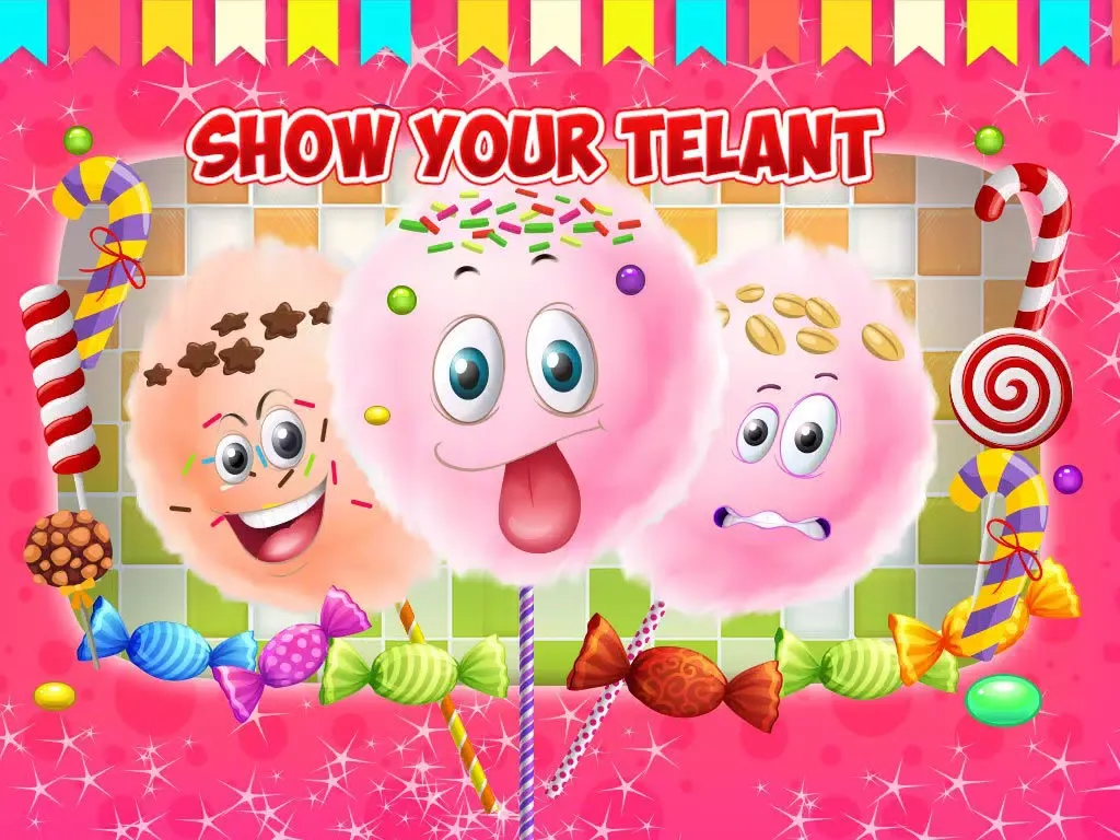 Ảnh chụp màn hình của Cotton Candy Maker – Make dessert in this crazy cooking game for kids iPad 