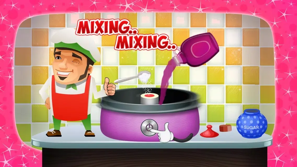 Ảnh chụp màn hình của Cotton Candy Maker – Make dessert in this crazy cooking game for kids