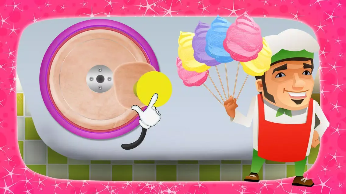 Ảnh chụp màn hình của Cotton Candy Maker – Make dessert in this crazy cooking game for kids
