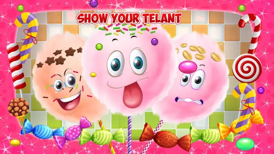 Ảnh chụp màn hình của Cotton Candy Maker – Make dessert in this crazy cooking game for kids