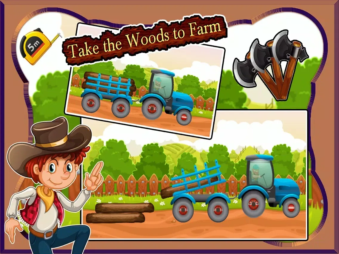 Farmhouse Builder - Village Farm town Maker iPad  스크린샷