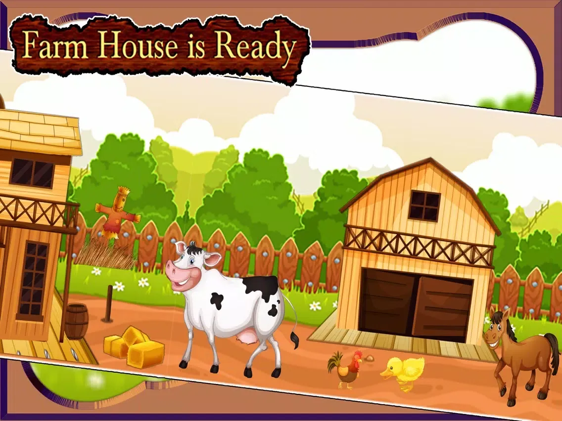 Farmhouse Builder - Village Farm town Maker iPad  스크린샷