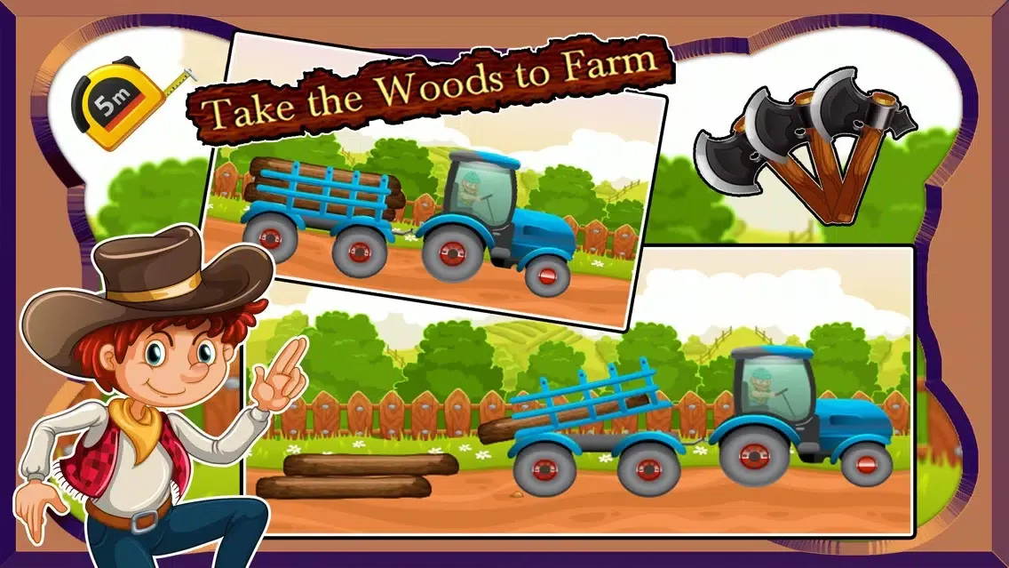 Farmhouse Builder - Village Farm town Maker 스크린샷