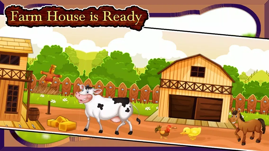 Farmhouse Builder - Village Farm town Maker 스크린샷