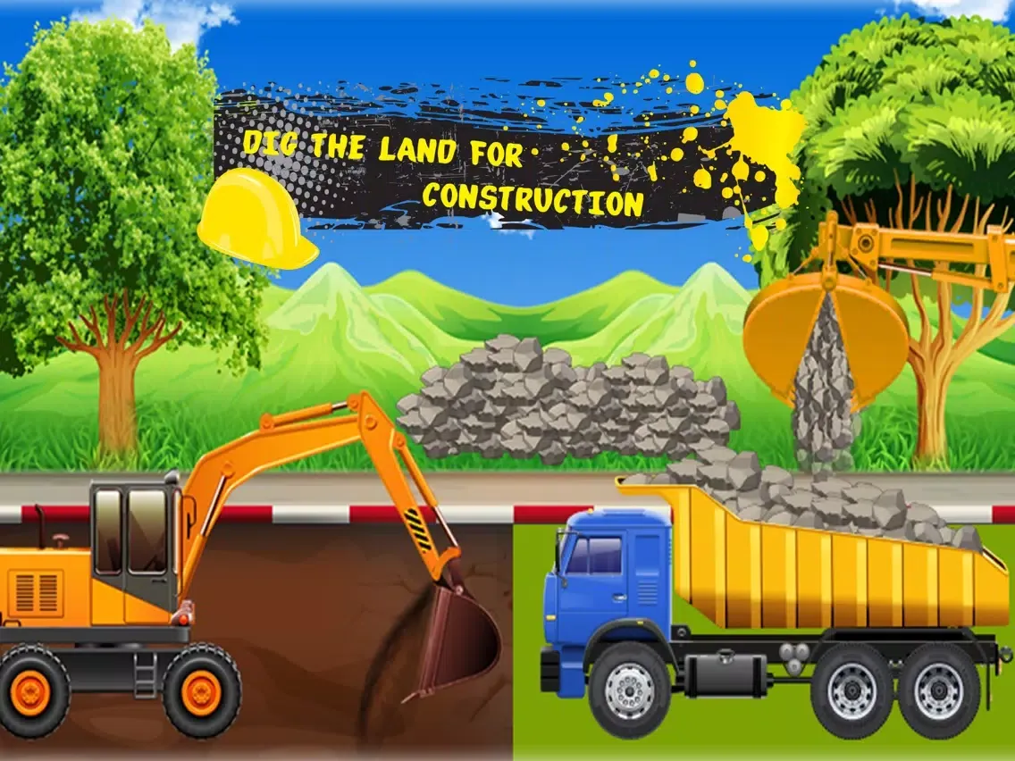 Zrzuty ekranu Kids Road Construction & Build iPad 