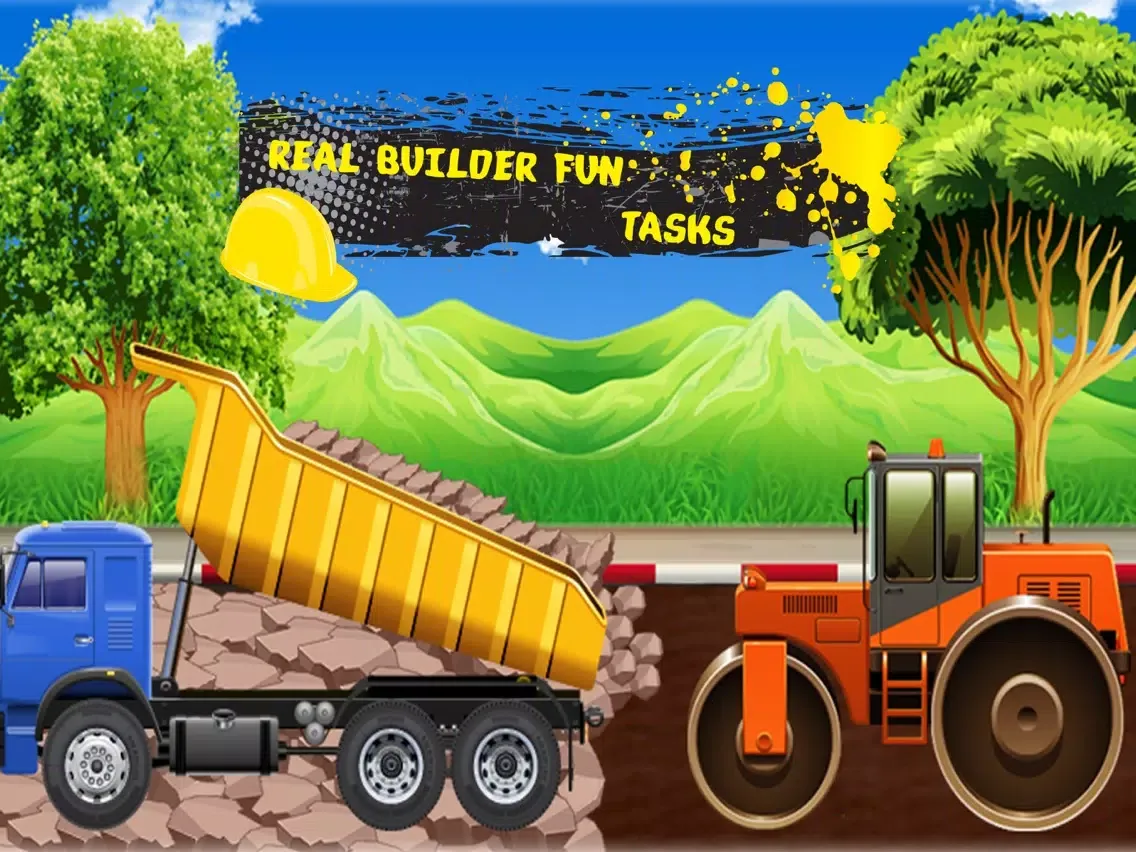 Zrzuty ekranu Kids Road Construction & Build iPad 