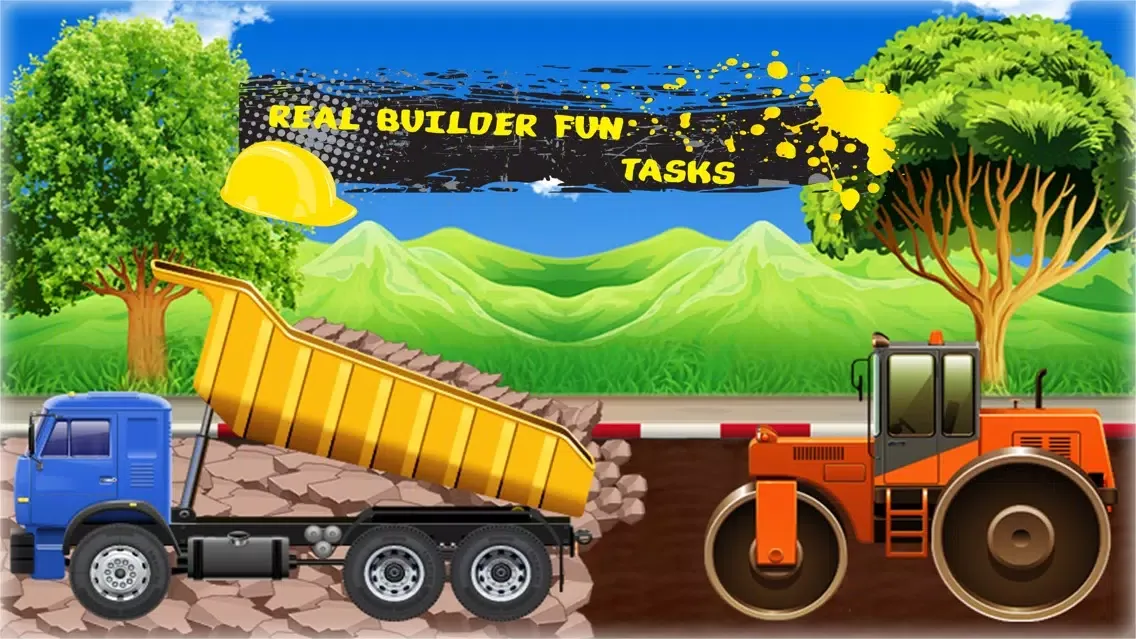 Zrzuty ekranu Kids Road Construction & Build