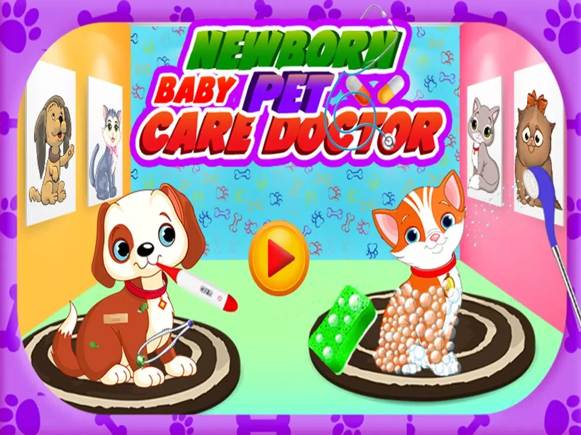 Capturas de pantalla de Newborn Baby Pet Care Doctor iPad 