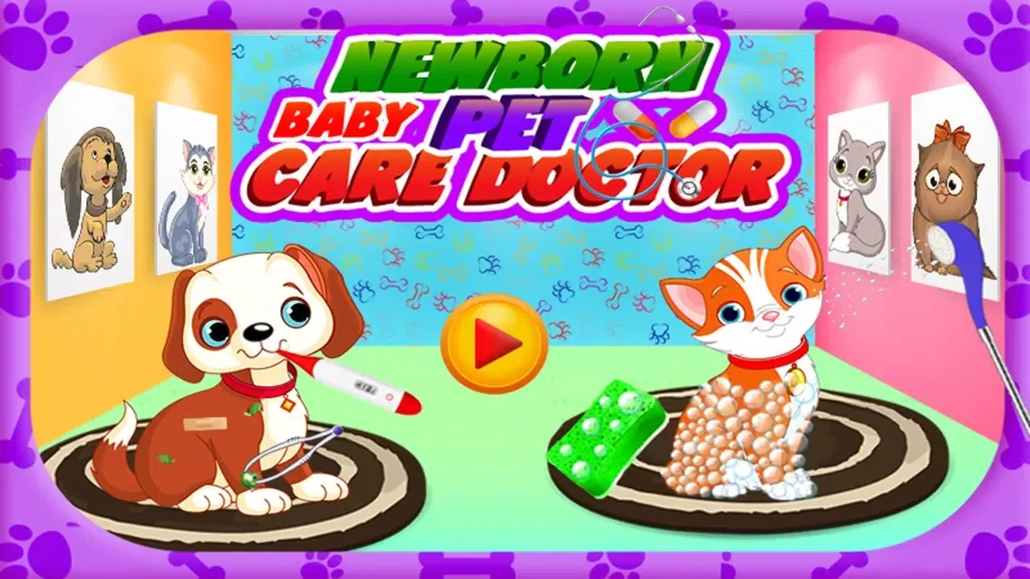 Capturas de pantalla de Newborn Baby Pet Care Doctor