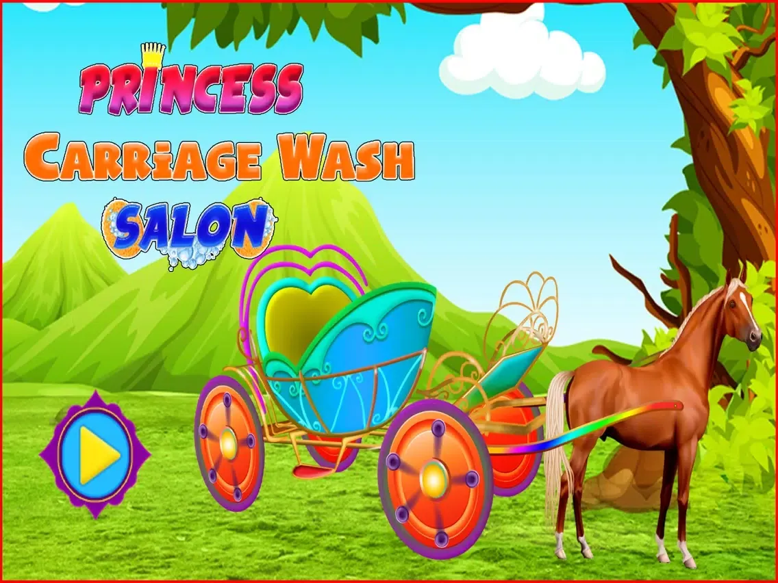 Princess Carriage Wash Salon iPad  स्क्रीनशॉट