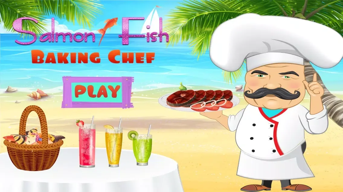 Salmon Fish Baking Simulator Screenshots