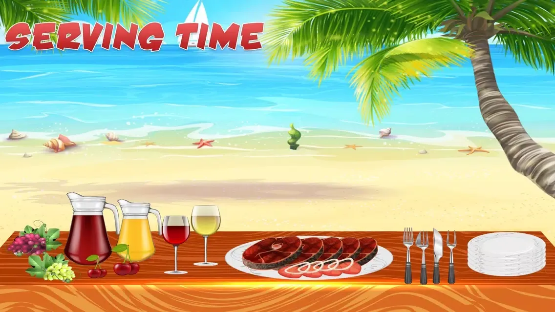 Salmon Fish Baking Simulator Screenshots